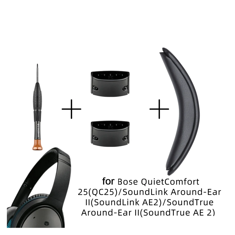 Lock Clip For Bose Quietcomfort 25(QC25)/Soundlink Around-Ear II(Soundlink AE2)/Soundtrue Around-Ear II(Soundtrue AE2) Headband