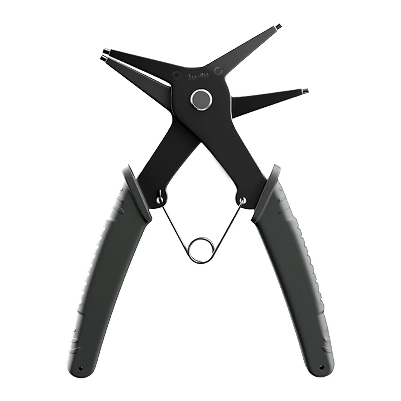 2 in 1 Circlip Pliers For Internal External Card Retaining Multifunctional Professional Hand Tool Hardware Repair Tool
