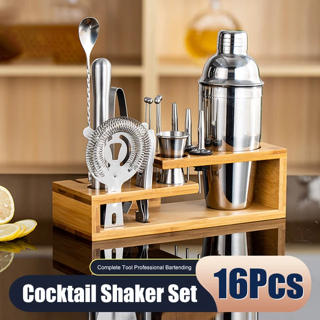 Cocktail Shaker Bartender 304 Stainless Steel Bar Shaker for Home  Bartending Kit for Mixed Drinks Home Bars Accessories - AliExpress