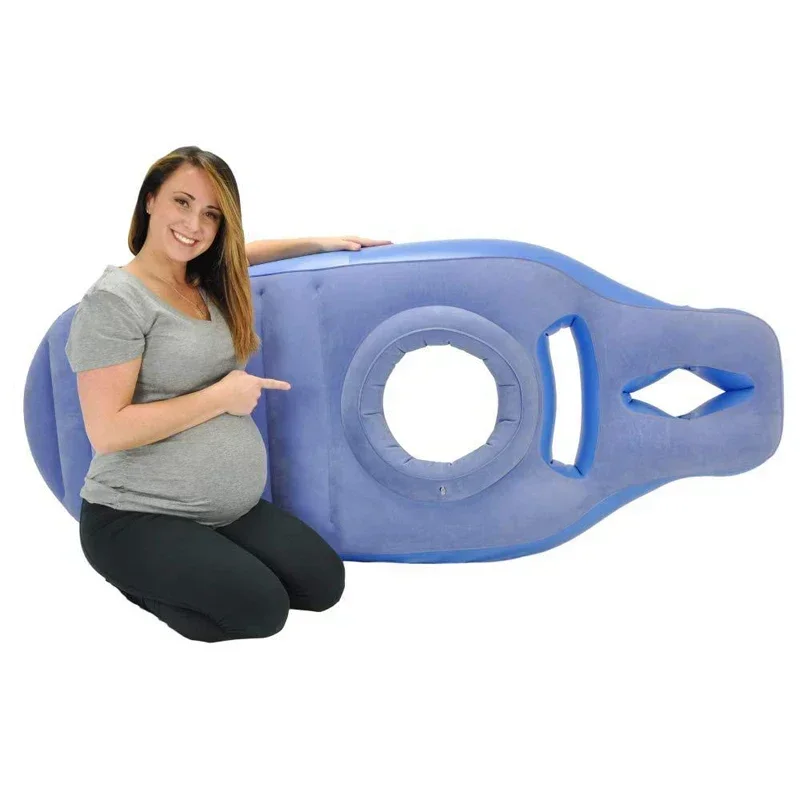 Pregnant Pillow Yoga Mat O-type Women Inflatable Cushion Bed Pillow Sleeping Mat For Pregnant Prenatal & Postnatal Supplies