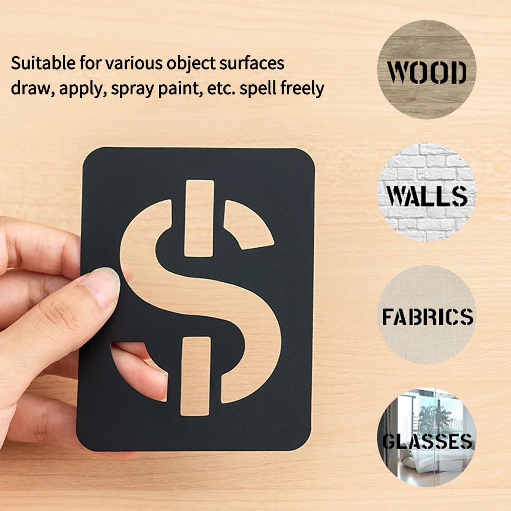 Reusable Craft Stencil Set 3