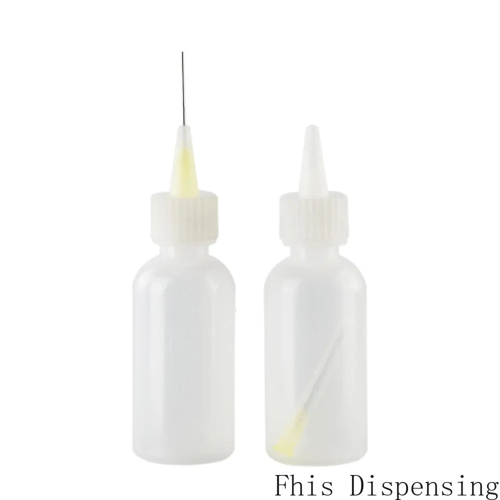 Pack Of 50 50ml With Needle Rosin Alcohol Oil Bottle Oiler Epoxy
