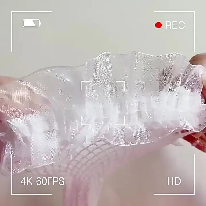 EGoods - Set van 3 paar dijhoge kousen met strik voor vrouwen - Over de