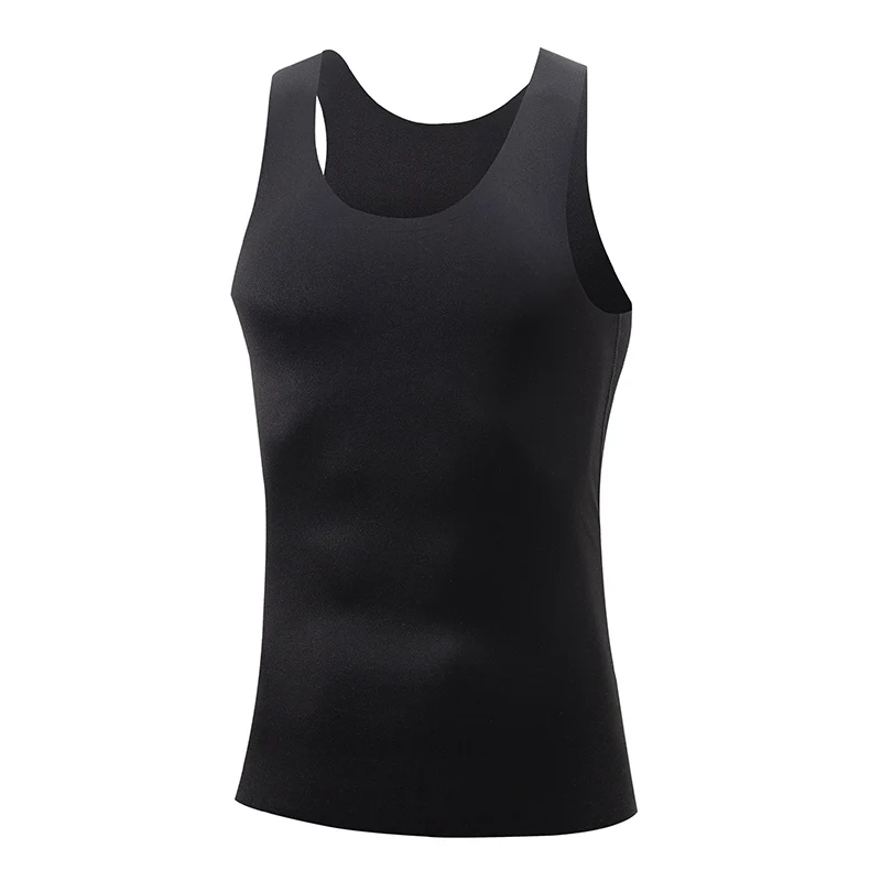 Men Undershirt Men's four seasons seamless vest classic minimalist men's fashion sports fitness football bottoming sleeveless T