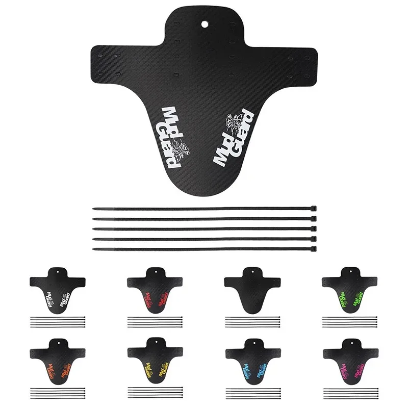 Bicycle Fender Carbon Fiber Front Rear MTB Road Bike Tire Wings Mud Guard Bicycle Tire Wheel Fenders Bike Parts