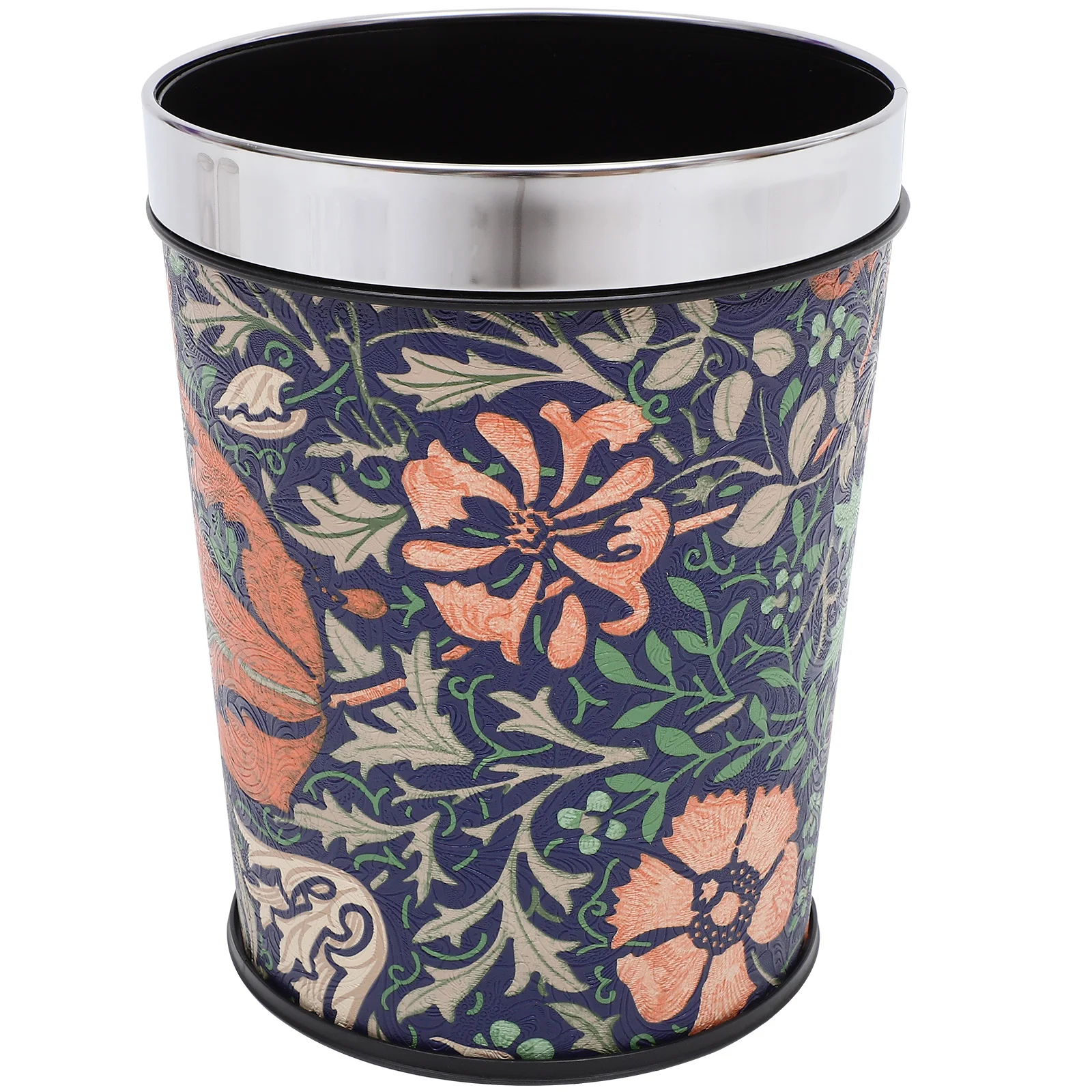 

Vintage Trash Can Garbage Container Bin Retro Wastebasket Bedroom Garbage Can