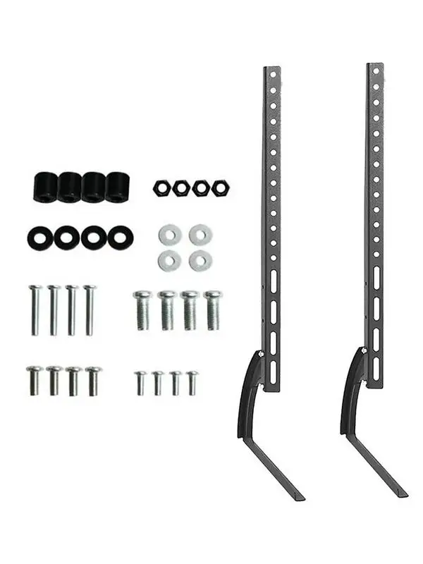 

Universal Smart TV Stand Base For 32''-70 Plasma LCD Flat/curved Screen Height Adjustable Monitor Mount Bracket Anti-Scratch