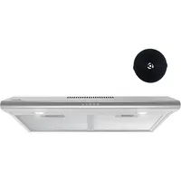 Under Cabinet Range Hood 30 inch with Ducted/Ductless Convertible, Kitchen Hoods Over Stove Vent, LED Light 1