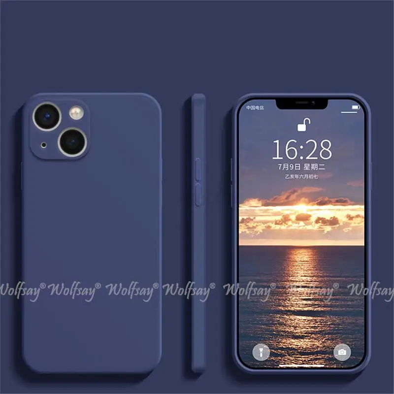 Sleek Silicone TPU Rubber Protector Phone Case