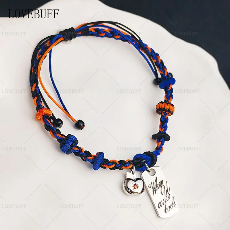 Love And Deepspace Caleb Lovebuff Apple Necklace Pendant Colleagues Jewelry 3D Apple A Birthday Present Hand Strap Xia Yi Zhou 6
