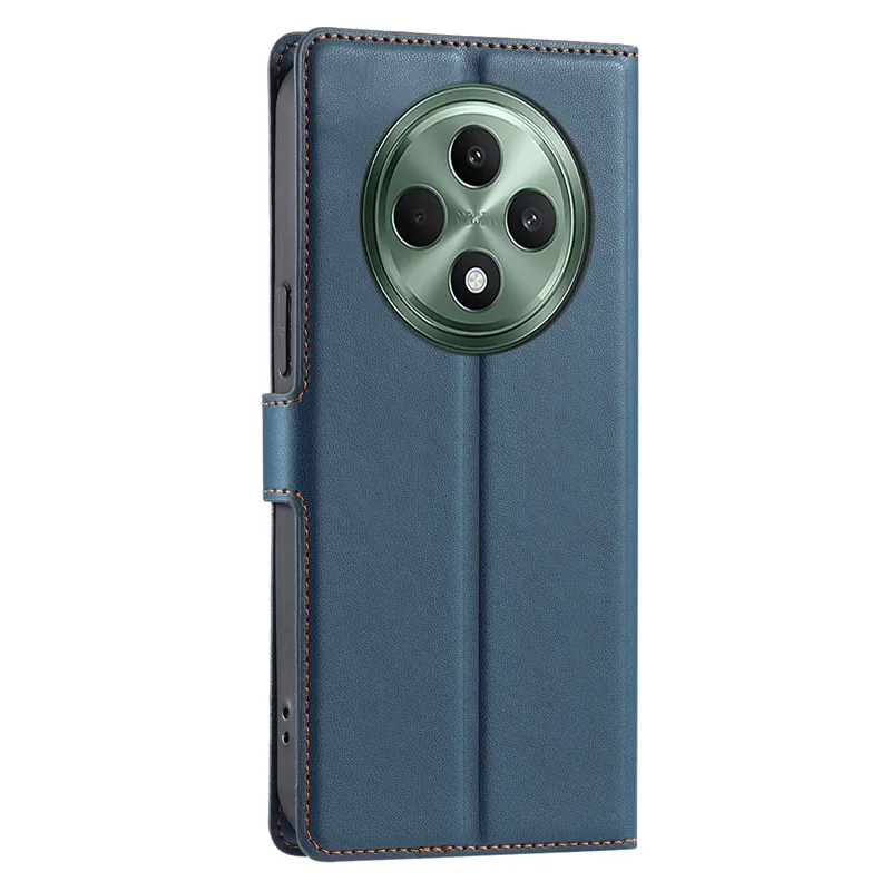 Leather Wallet Flip Cover Case with Magnetic Closure and Shockproof Protection