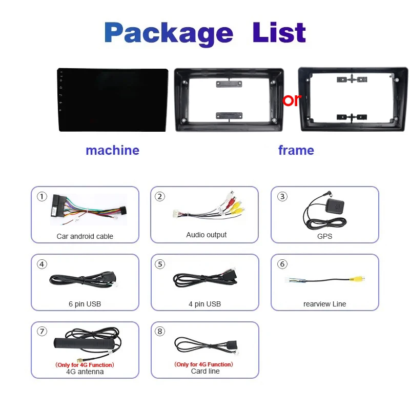 QSZN Kia Ceed ED 2006-2012 차량용 라디오 멀티미디어 안드로이드 13 비디오 플레이어 GPS 네비게이션 Carpay 자동 스테레오 4G WIFI DSP QLED