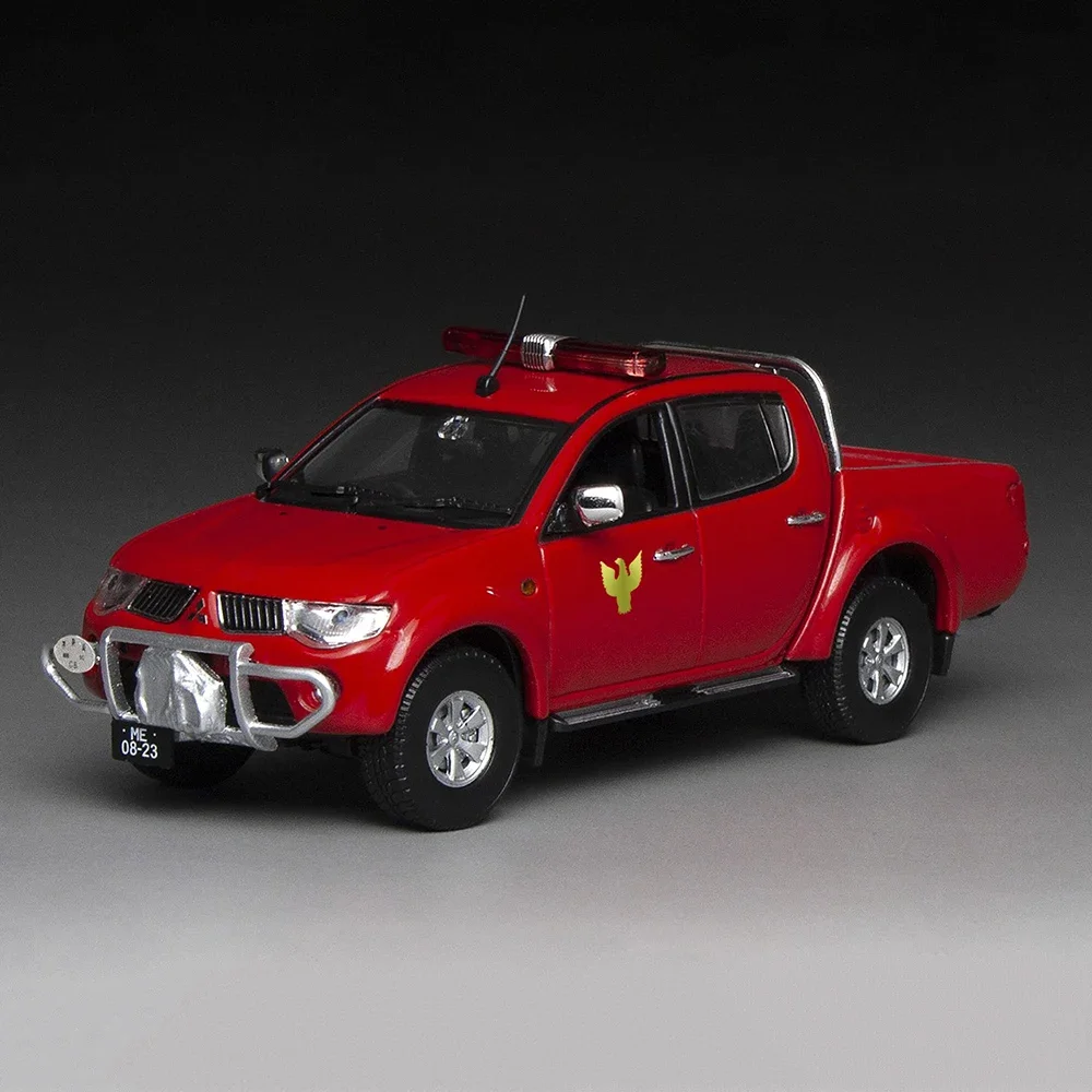 Vitesse 1/43 Mitsubishi L200 III (1996-2006) Pickup 4x4 - Vert Et Gris - Miniature Neuve