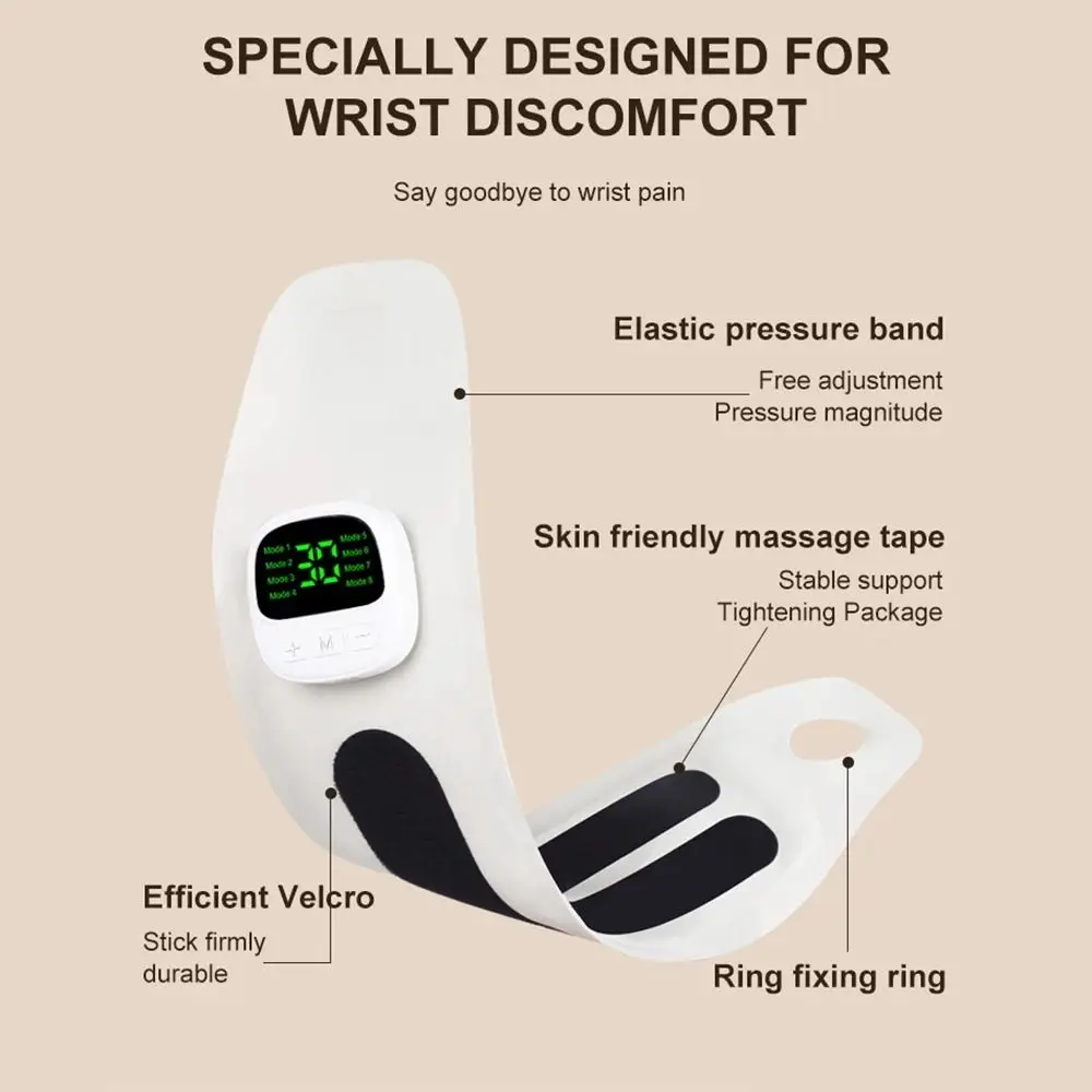 Cordless Wrist Massager USB Rechargeable Vibration Relieves Electric  Massage Tool Muscle Relaxation Wrist Support Hand Massager - AliExpress 18