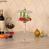 Transparent Glass Storage Jars Decorative Fruit Bowl Candy Pot Crystal Storage Jar with Lid Kitchen Spice Organizer 4