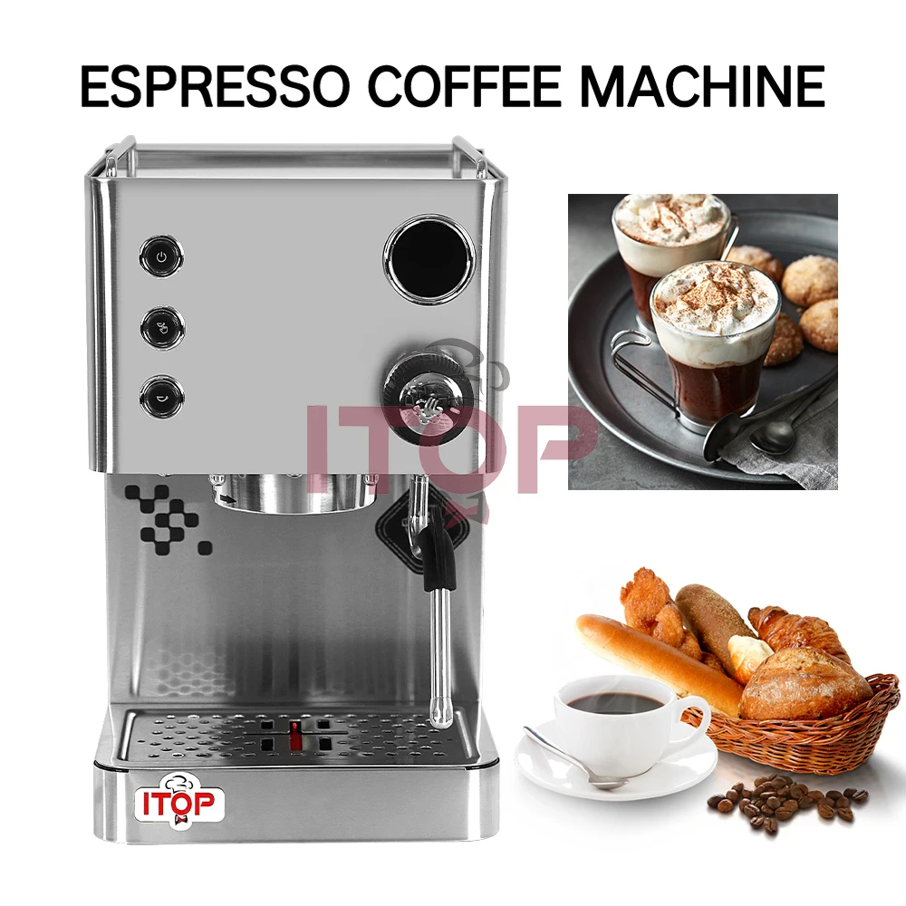 ITOP CRM3007G Espresso Coffee Machine Maker Preinfusion Automatic