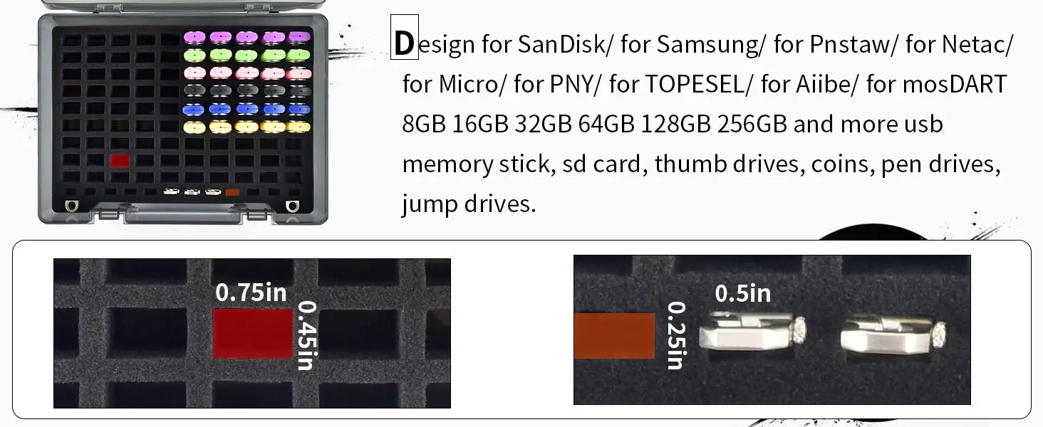 flash drive storage case