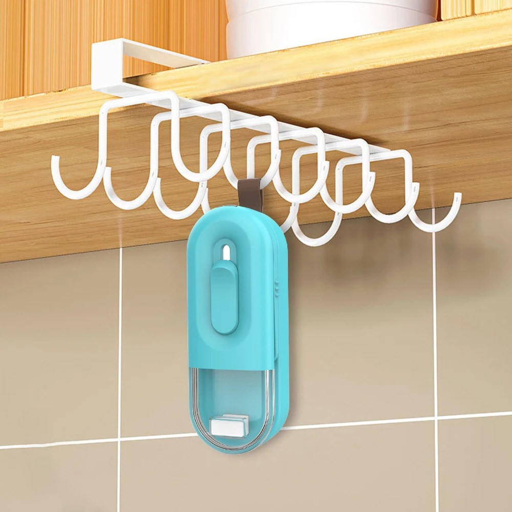 Bag Sealer Kitchen Organizer Bag Sealing Machine Plastic Packaging Sealer Shut the Thermal Bags Home Organization and Storage 4