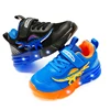 EXDINO Dinosaur Little Kids Spring Autumn LED Light Up Shoes Children Spinosaurus Boys Glowing Casual Sports Sneakers Non-slip 5