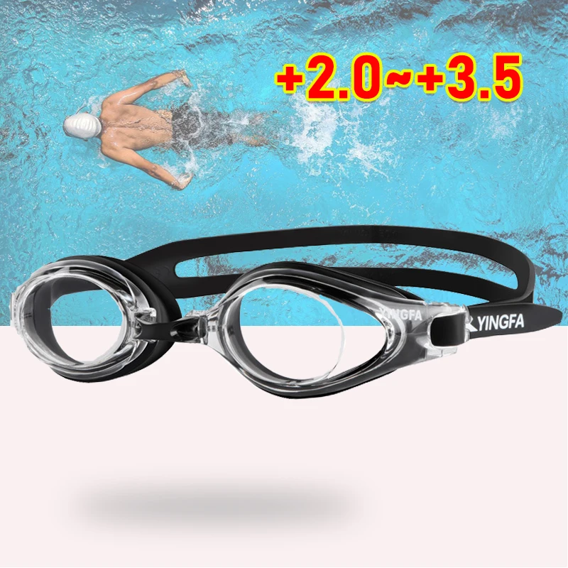 Lunettes de natation presbyte professionnelles anti-buée - Homme femme adulte - Sports aquatiques