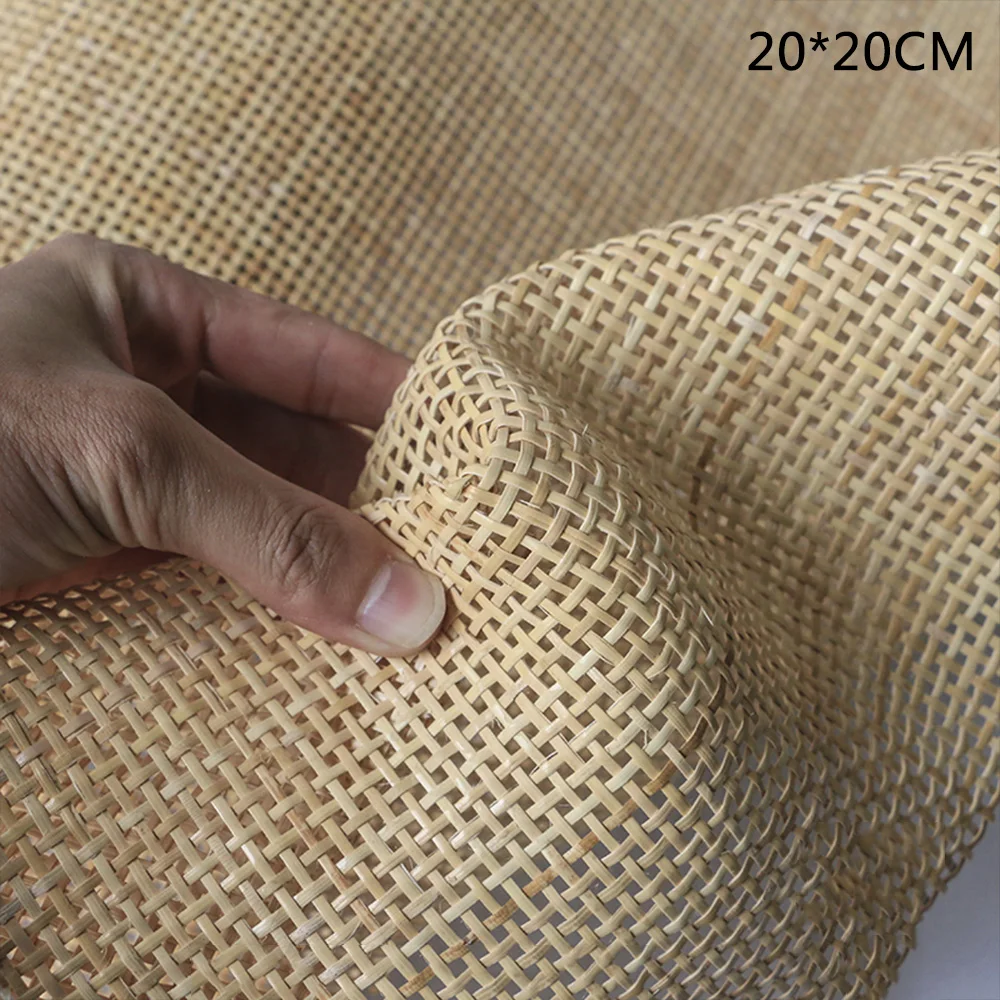 40CM*100CM Plastic Artificial Weave Rattan Cane Webbing Sheet Material  Chair DIY