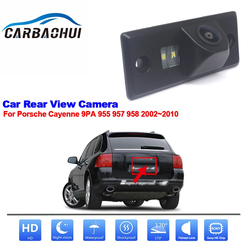 Car Wireless Parking Reversing Camera HD CCD Night Vision For Porsche Cayenne 9PA 955 957 958 2002~2010