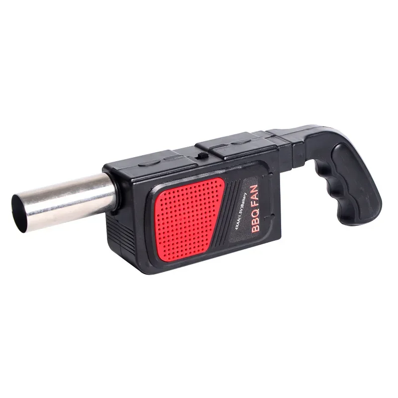 Portable handheld bbq fan air blower for outdoor barbecue