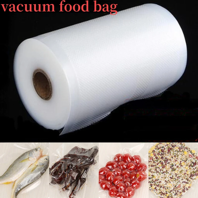 Kitchen Vacuum Sealer Bag Transparent Food Packaging Bag Freshkeeping