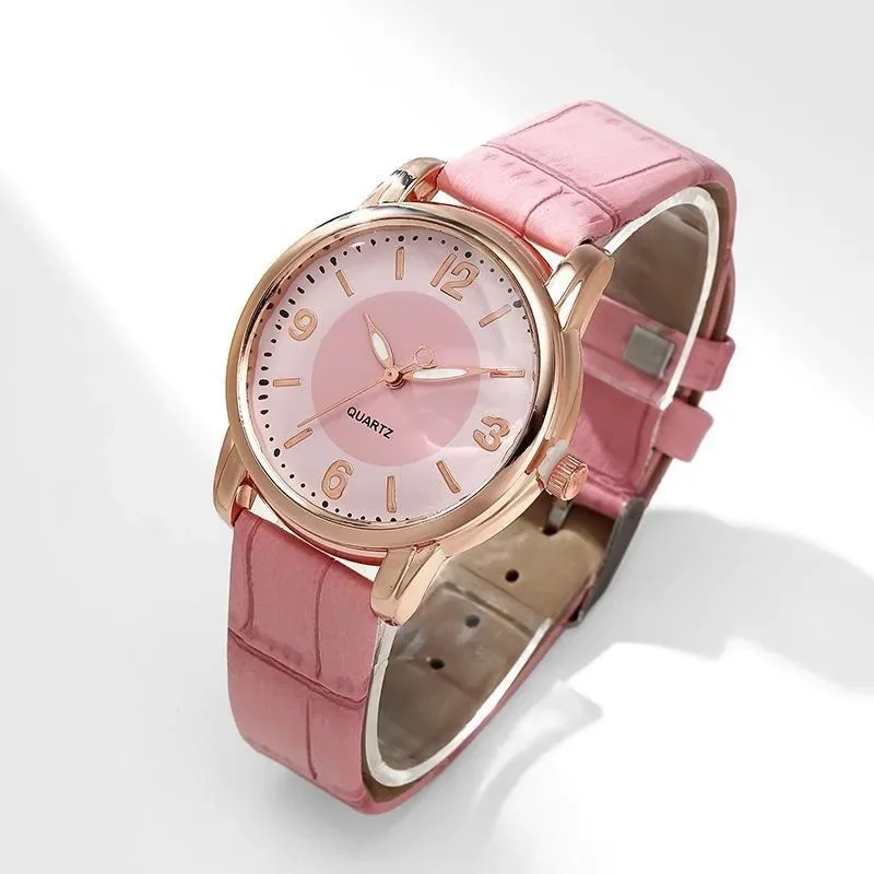 Leather Strap Ladies Watch Polygon Glass Luxury Women Wristwatches Clocks שעוני יוקרה לנשים Relogio Feminino Montre Pour Femme 2