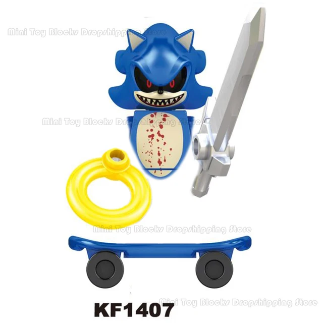 WM6086 WM6087 WM6088 LG1001 Sonics Anime Building blocks Amy Rose Ray Storm Shadow Bricks mini action toy figure Children gifts KF1407