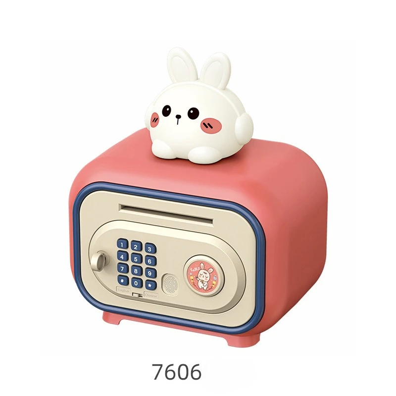어린이 자동 롤링 돈 번호 귀여운 동전 저금통 다기능 ATM 돈 저금 상자 장난감
