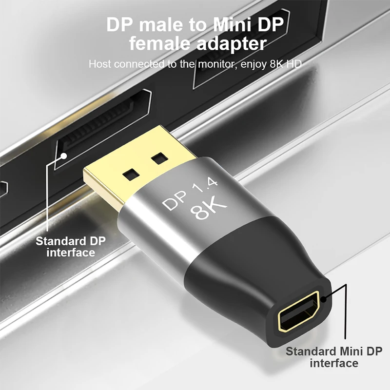DP-̴ DP ,   ÷ Ʈ 1.4- ̴ ÷ Ʈ  Ŀ, 8K, 60Hz, 4K, 144Hz, 2K, 165Hz