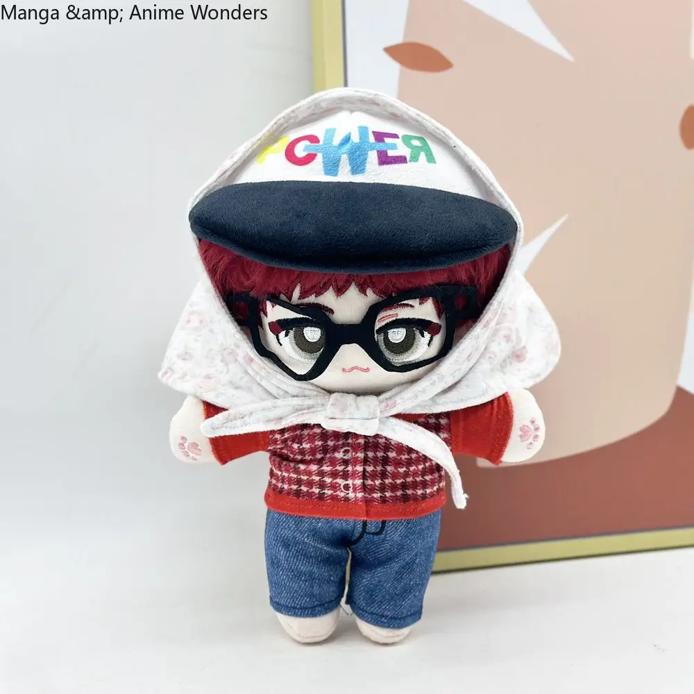 Kpop Star GD G-DRAGON 20cm Plush Doll Stuffed Pillow Handsome Dress Up Toy Anime Birthday Gift