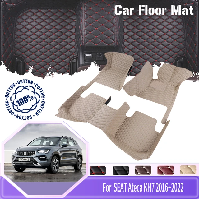 Auto Matten Boden Für SITZ Ateca Cupra Ateca KH7 2016 ~ 2022 5 sitz  Schmutz-beständig Fußmatten Set tapis Voiture Coche Auto Zubehör -  AliExpress