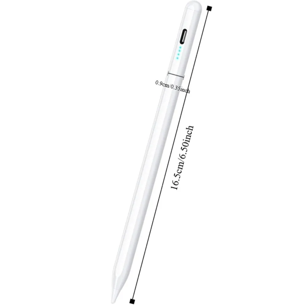 Universal Active Stylus Pen Rechargeable Mobile Phone Screen Pencil Sensitive Drawing Tablet Touch Pen for Android/iOS