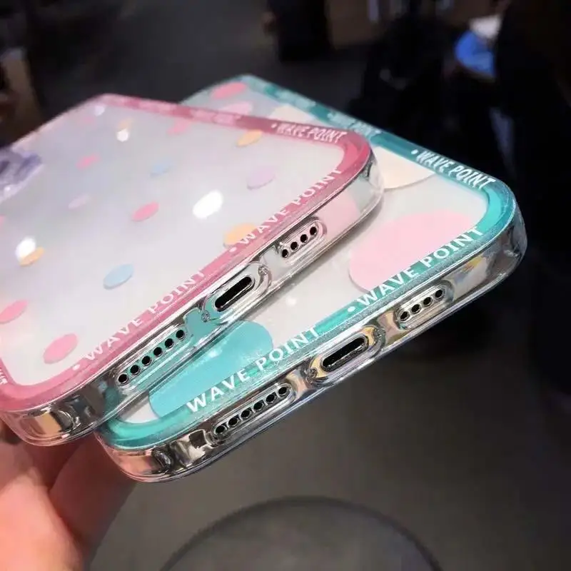 Wave Point Design Protective Phone Case