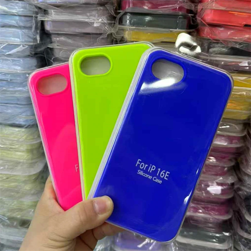 Shockproof Liquid Silicone Phone Case - Durable Protective Back Cover