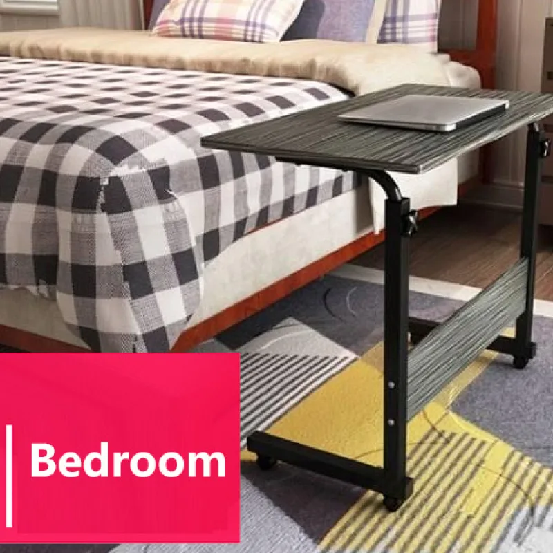 Household lifting computer desk Bed removable study table bedside Portable writing table for lazy