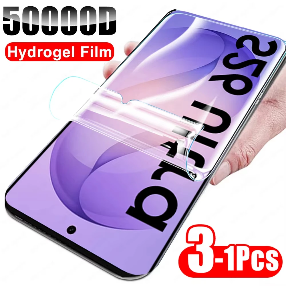 1-3 pezzi di pellicole morbide in TPU idrogel per Samsung Galaxy S26 S26Plus Ultra S25 S24 S23 S22 S21 S20 FE Plus Protezioni per lo schermo non in vetro
