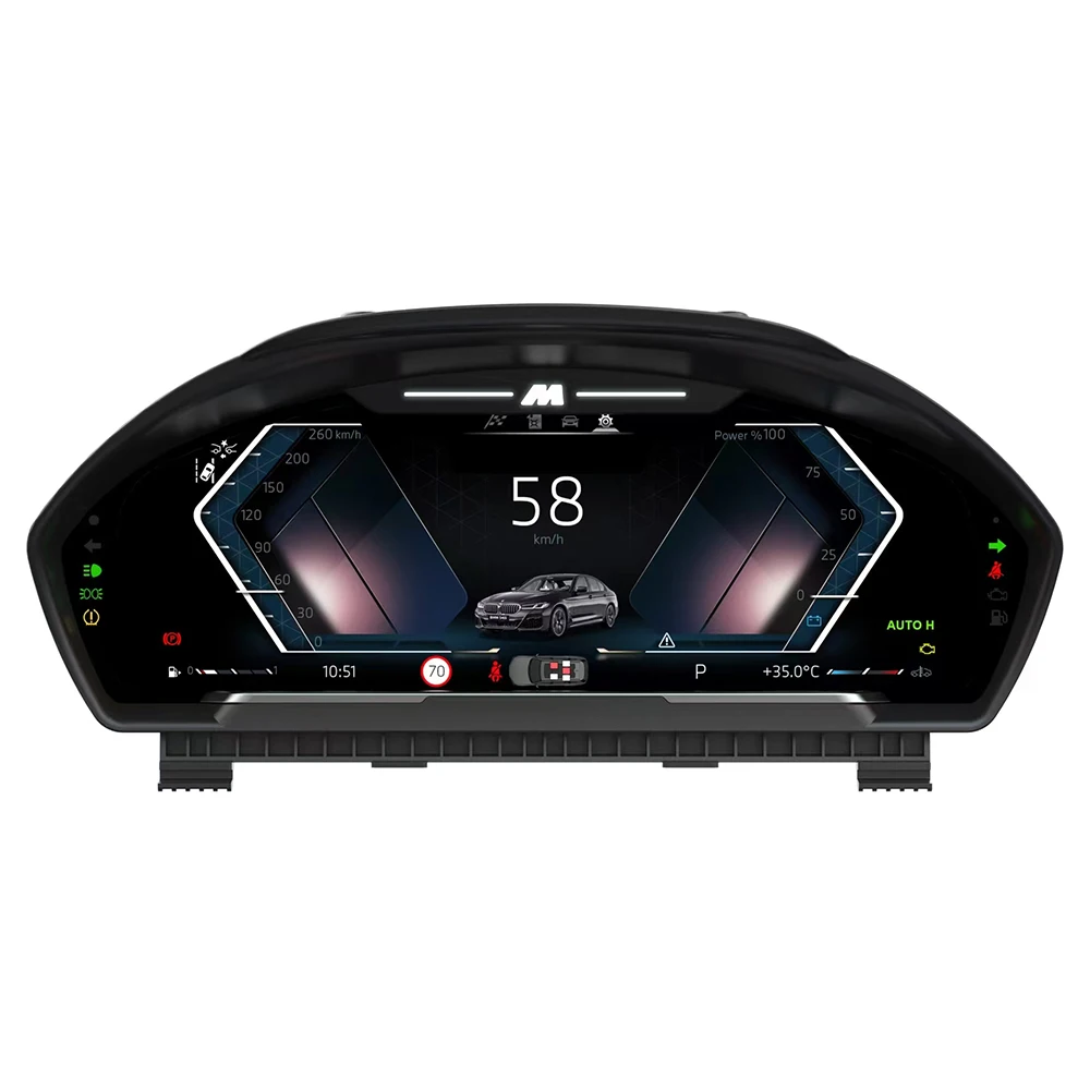 Velocímetro LCD para salpicadero de coche, para Chevrolet Malibu XL AYX Series 2015-2022, pantalla de instrumentos Virtual de cabina de grupo Digital 1