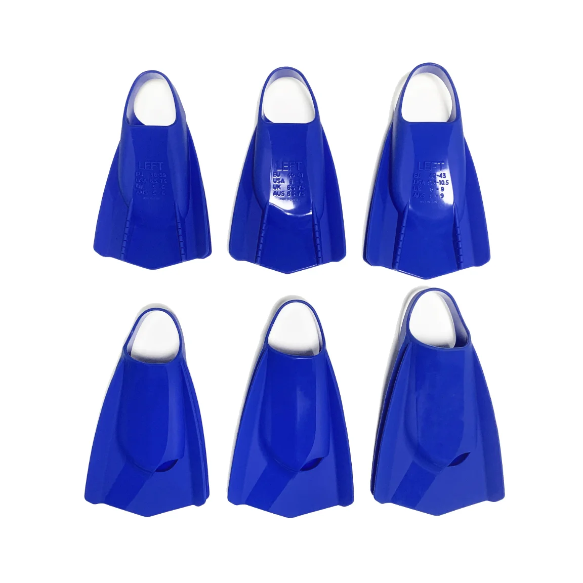 New Professional swimming training fins, water sports swimming fins, soft silicone short-blade fin shoes for adults