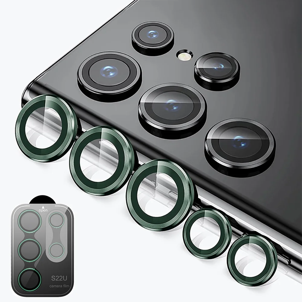Premium Tempered Glass Camera Lens Protector - Enhanced Protection