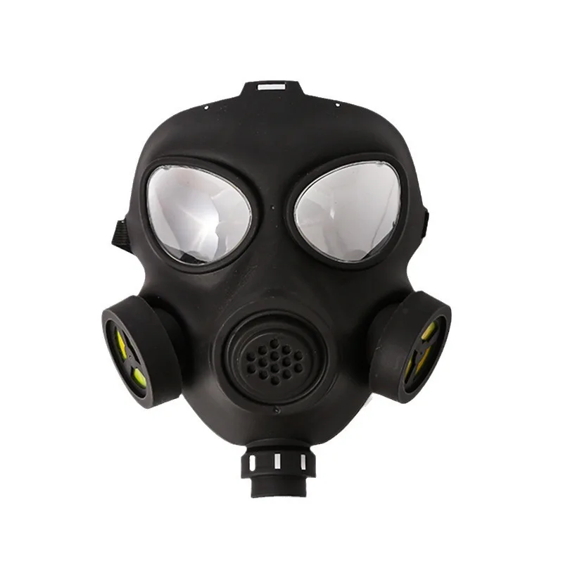 Halloween-Requisiten Resident Evil Sweating Anti-Fog Double Wind Drum Gas Mask Echte CS-Feldmaske – Detail 7