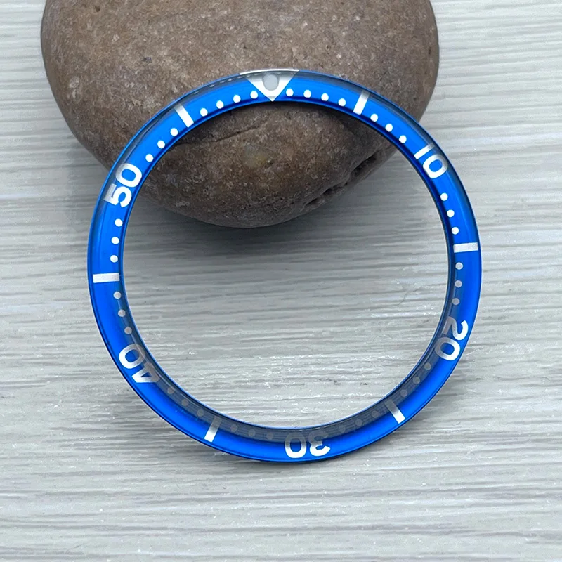 Premium Resin Metal Watch Bezel Insert