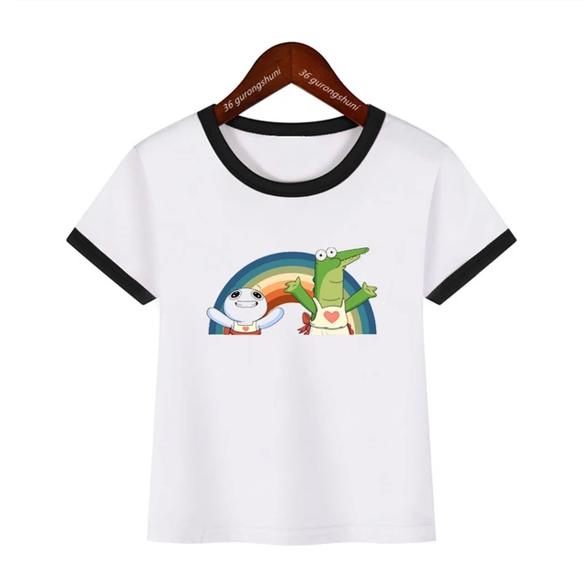 T-Shirt For Boys/Girls Funny Oddballs Cartoon Print Children'S Clothing  Tshirt Fashion Casual Boys/Girls Clothes 2 To 12 Years - AliExpress