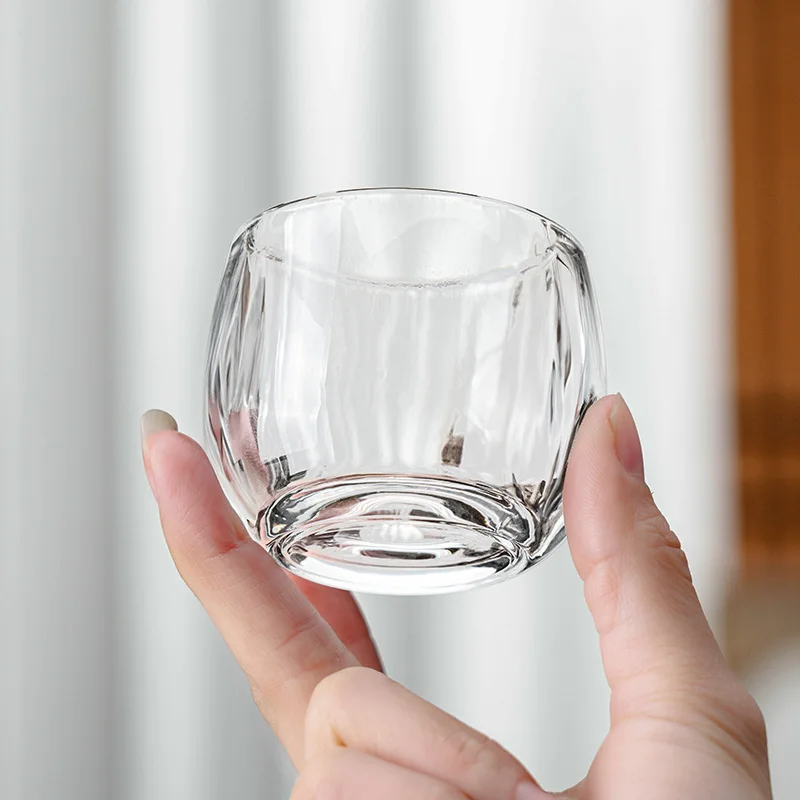 High-temperature Resistant Crystal Glass Tea Cup