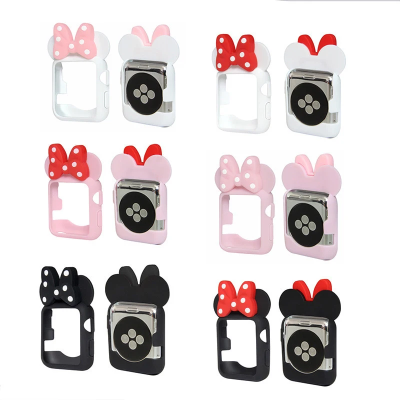 Screen Protector Mickey Mouse Apple Watch Case Disney Minnie Mouse