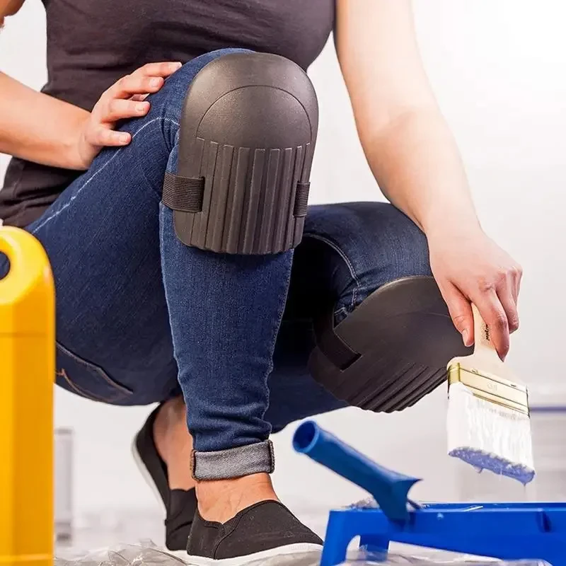 Knee Protection Pad 1pair Knee Protection Pad Tile Mud Workers Knee Paste Floor Brick Artifacts Moisture Thickening Brick Garden Manual Work Tools