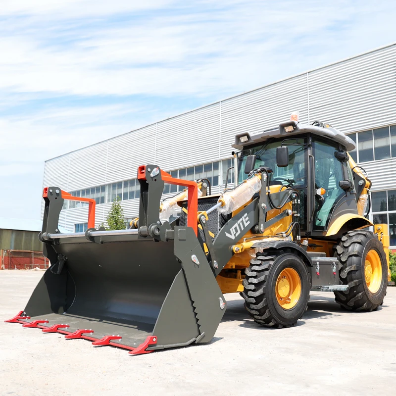 Multifunction Agricolas 4wd Farmer customized Compact Agriculture Tractor Small Farm Agriceltural 4x4 Mini Backhoe Loader - Image 6