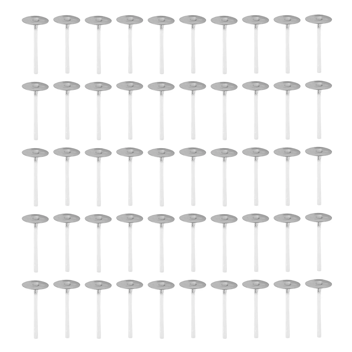 1000Pcs/Lot Candle Wicks 1 Inch Low Smoke Candle Wick with Metal Tabs Tea Light Wicks for Making